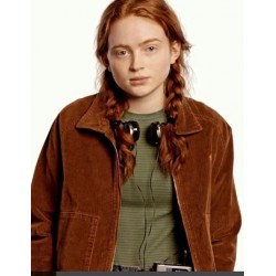 Stranger Things S04 Max Mayfield Brown Jacket